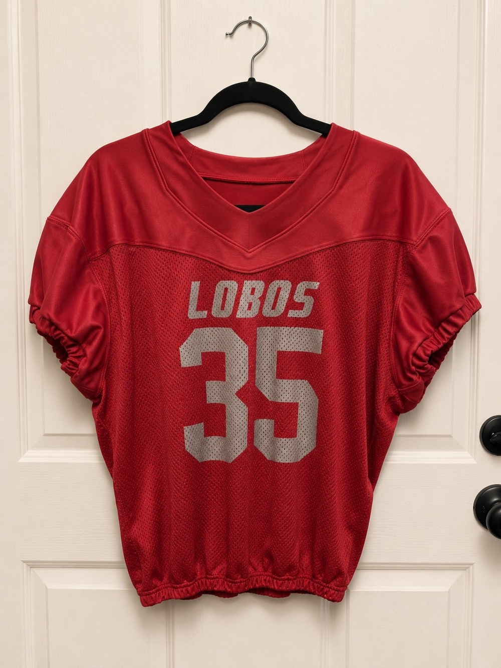 Authentic UNM Lobos Team-Issued #35 Football Jersey Douglas Adult XL